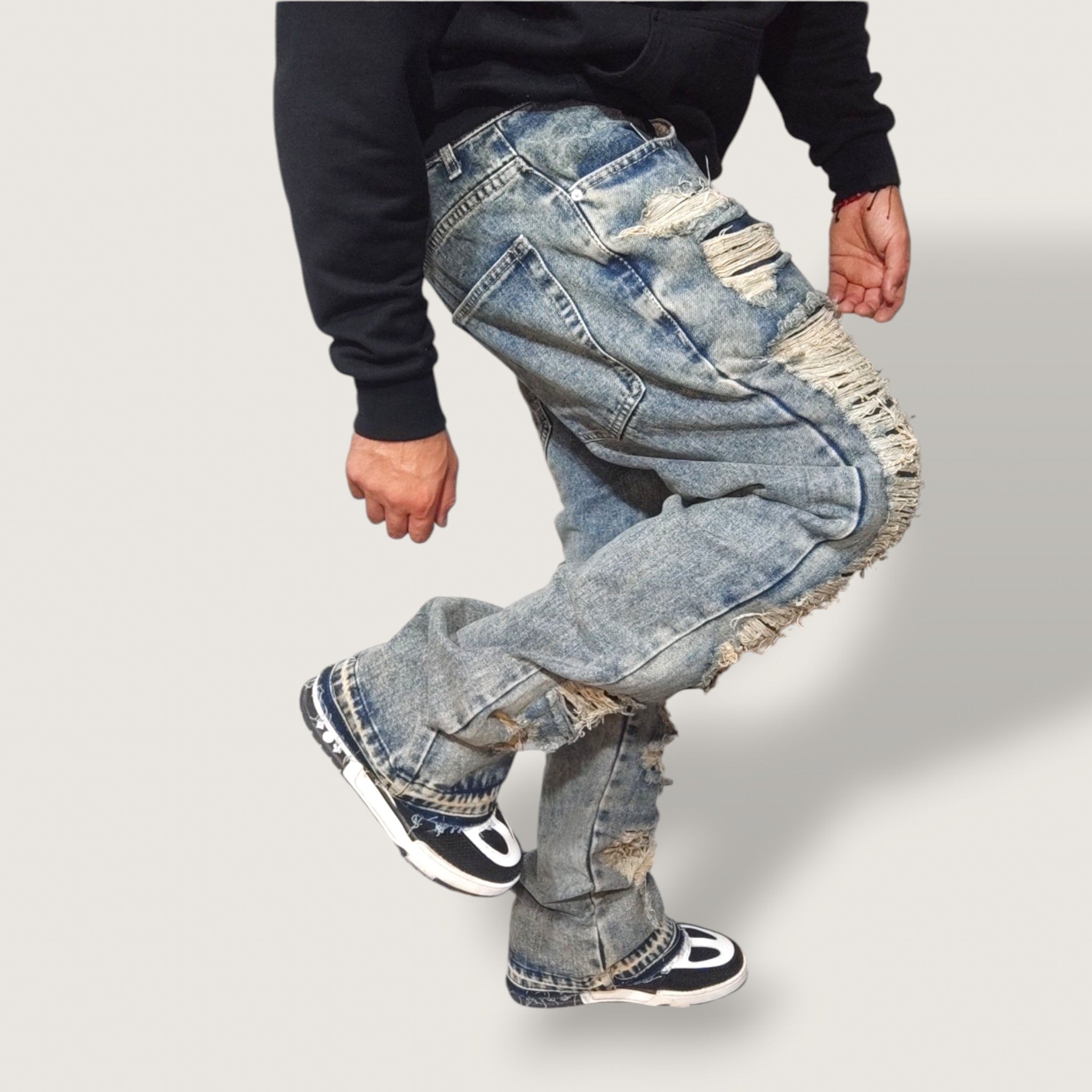 Destroyed Denim