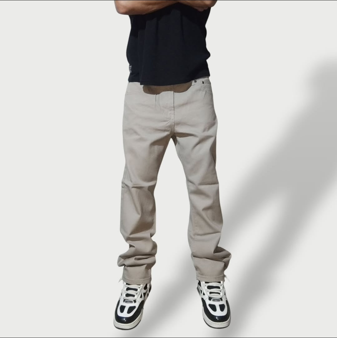 Jeans Clásics Beige