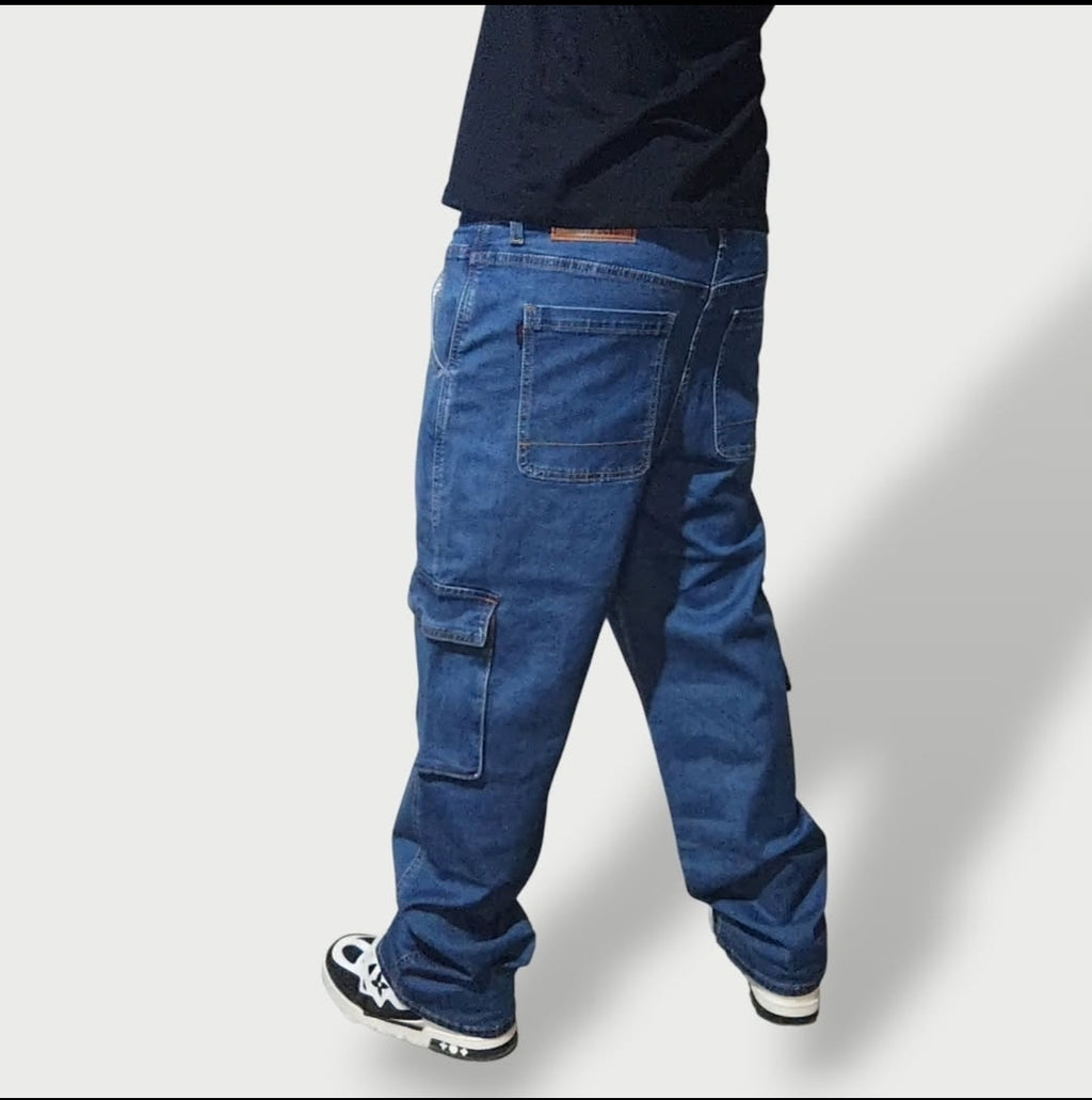 Jeans Cargo Blue Ocean