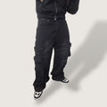 Jeans Multicargo Baggy Black