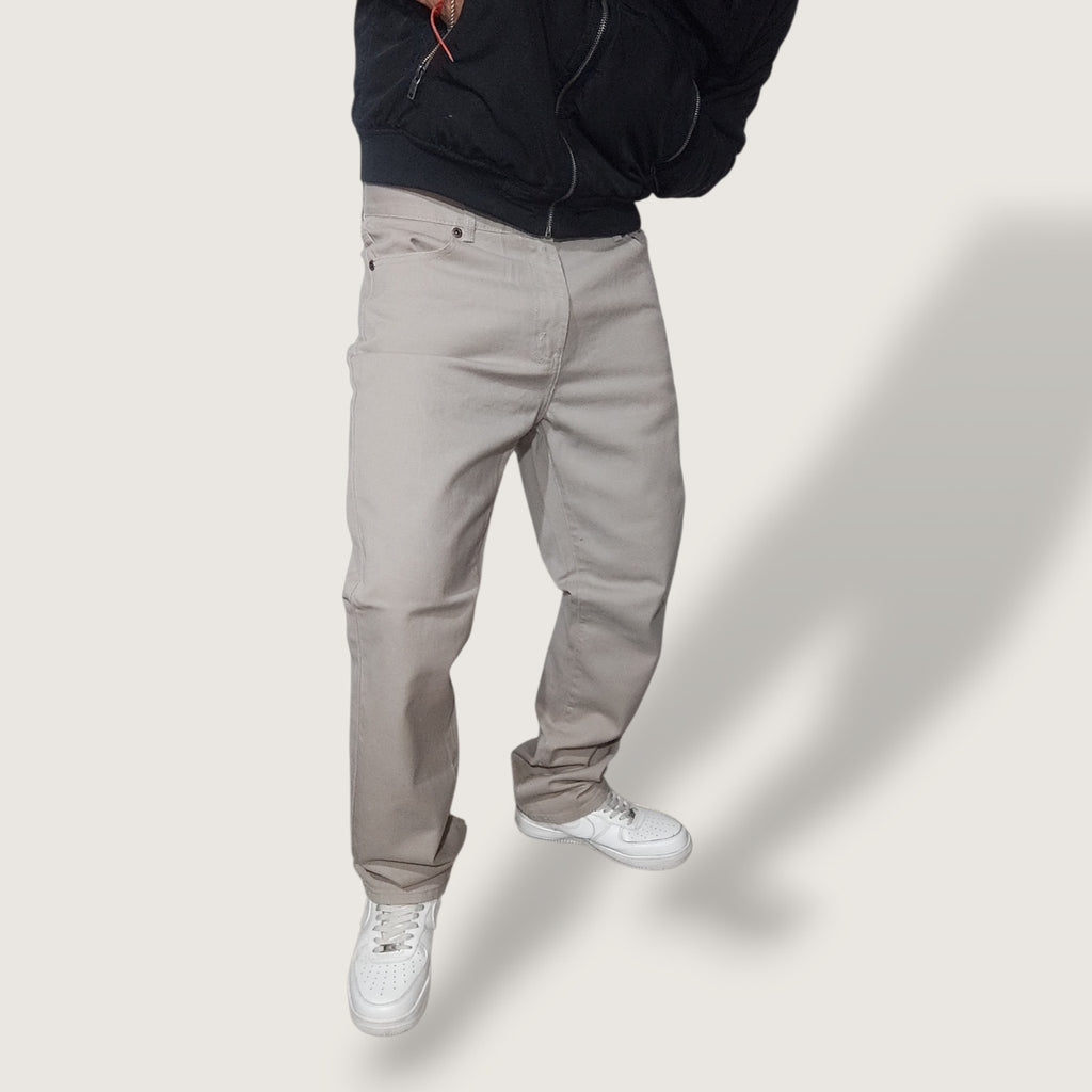 Jeans Clásics Beige