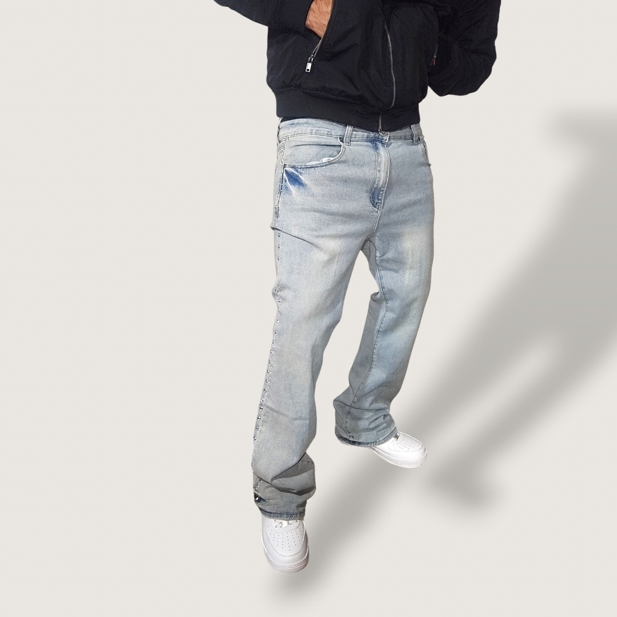 Jeans Light Wash Flare