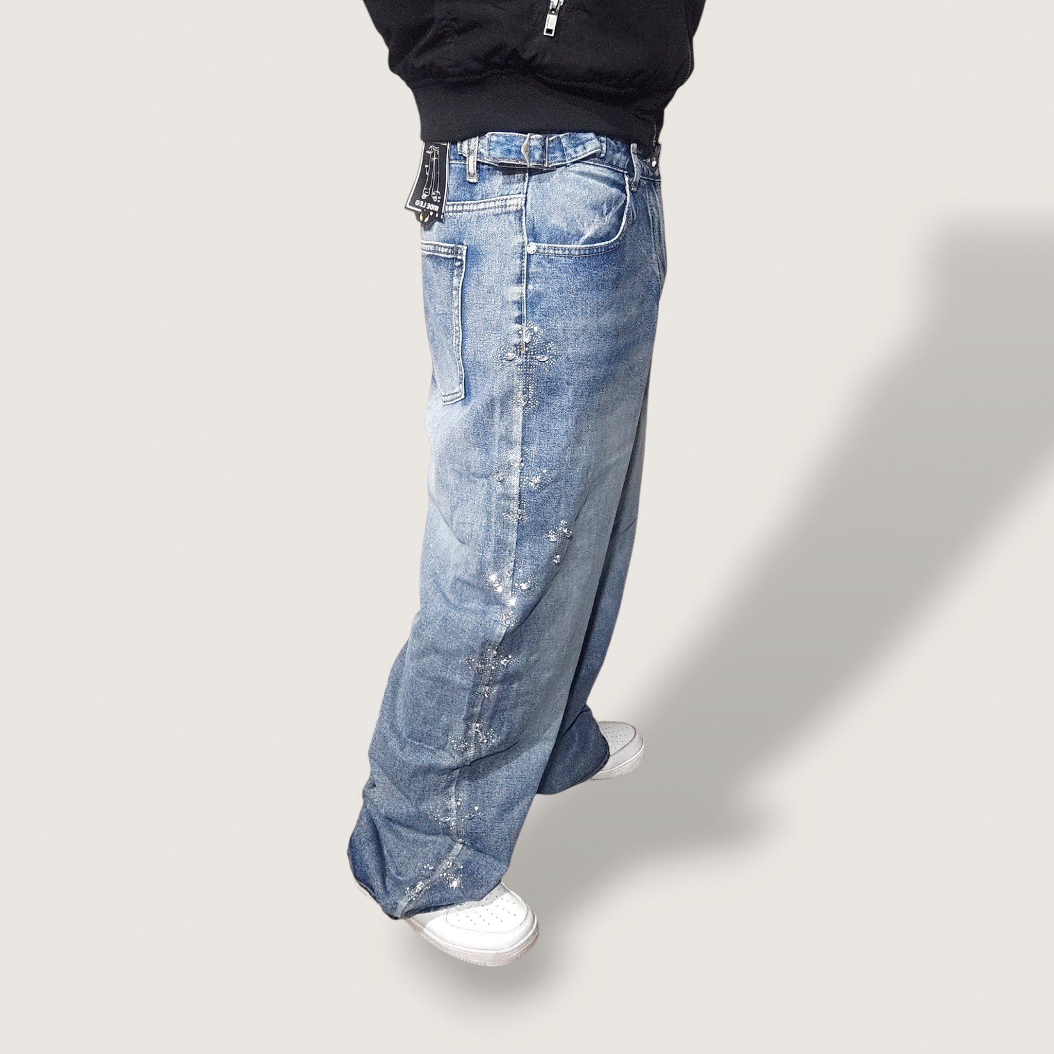 Jeans Baggy Diamond Side
