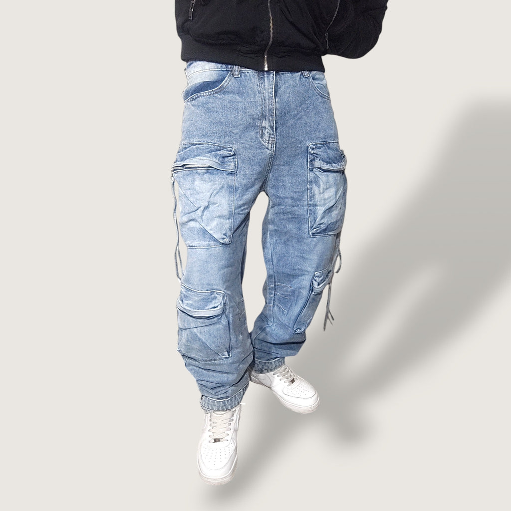 Jeans Doble cargo Iron-Blue Ops