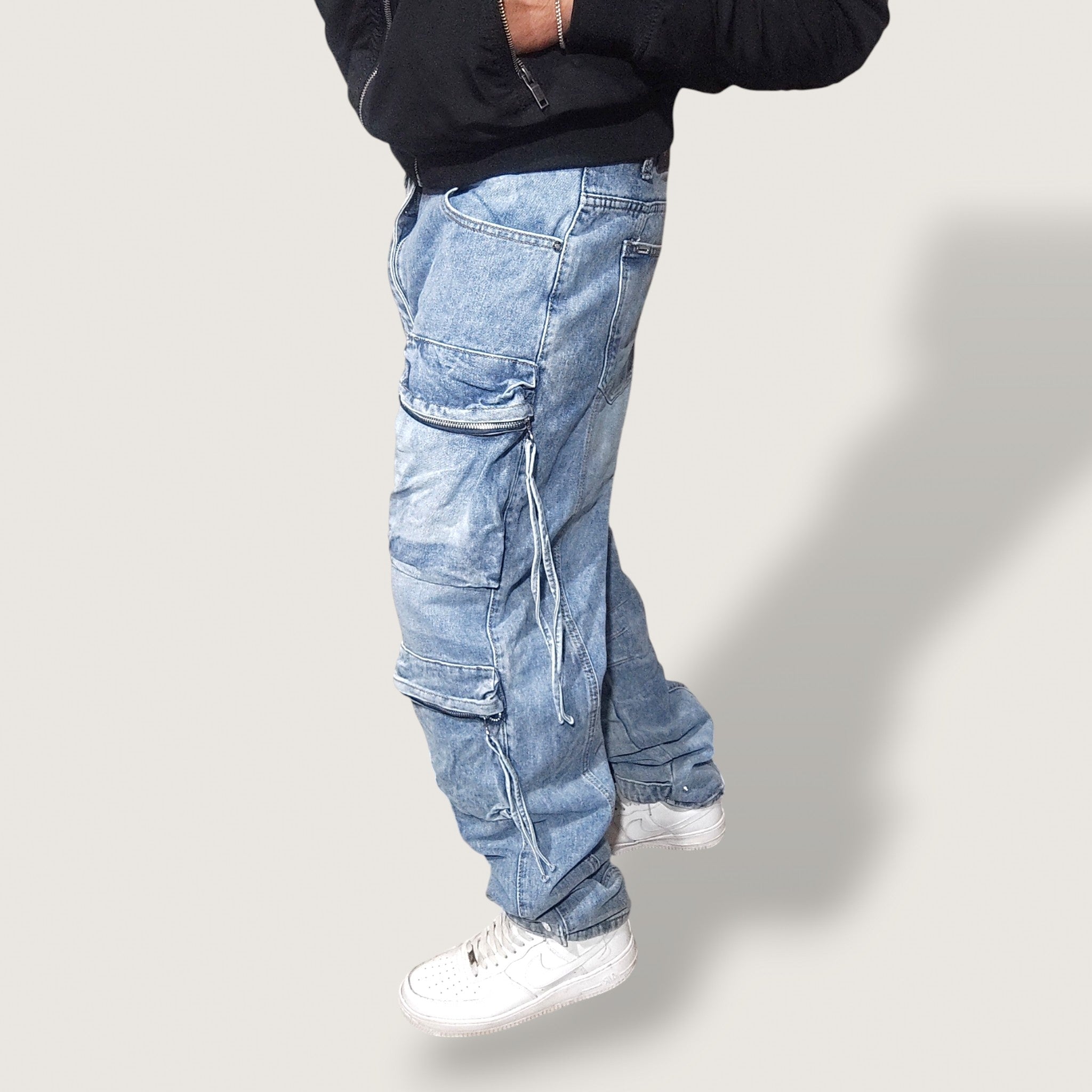 Jeans Doble cargo Iron-Blue Ops
