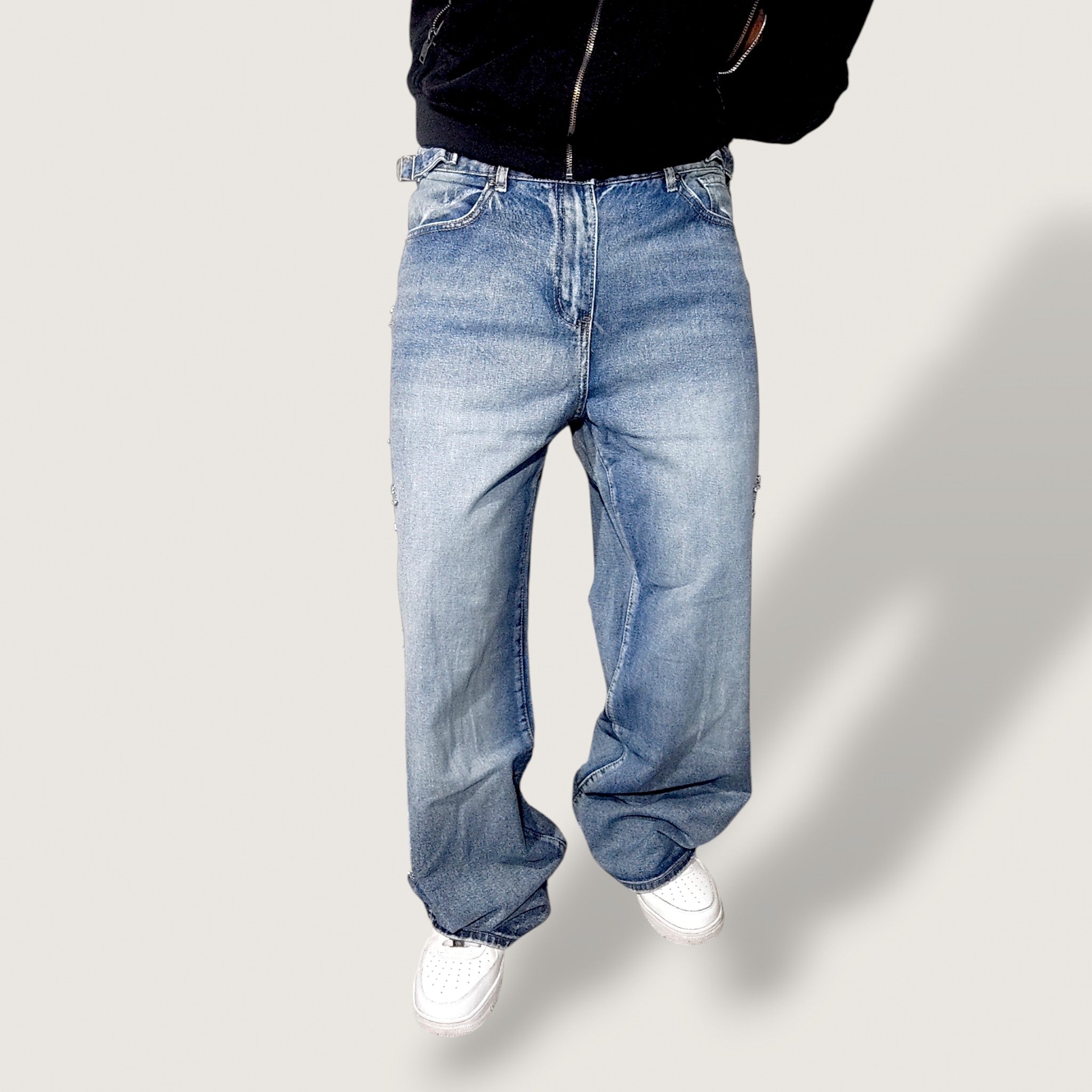 Jeans Baggy Diamond Side