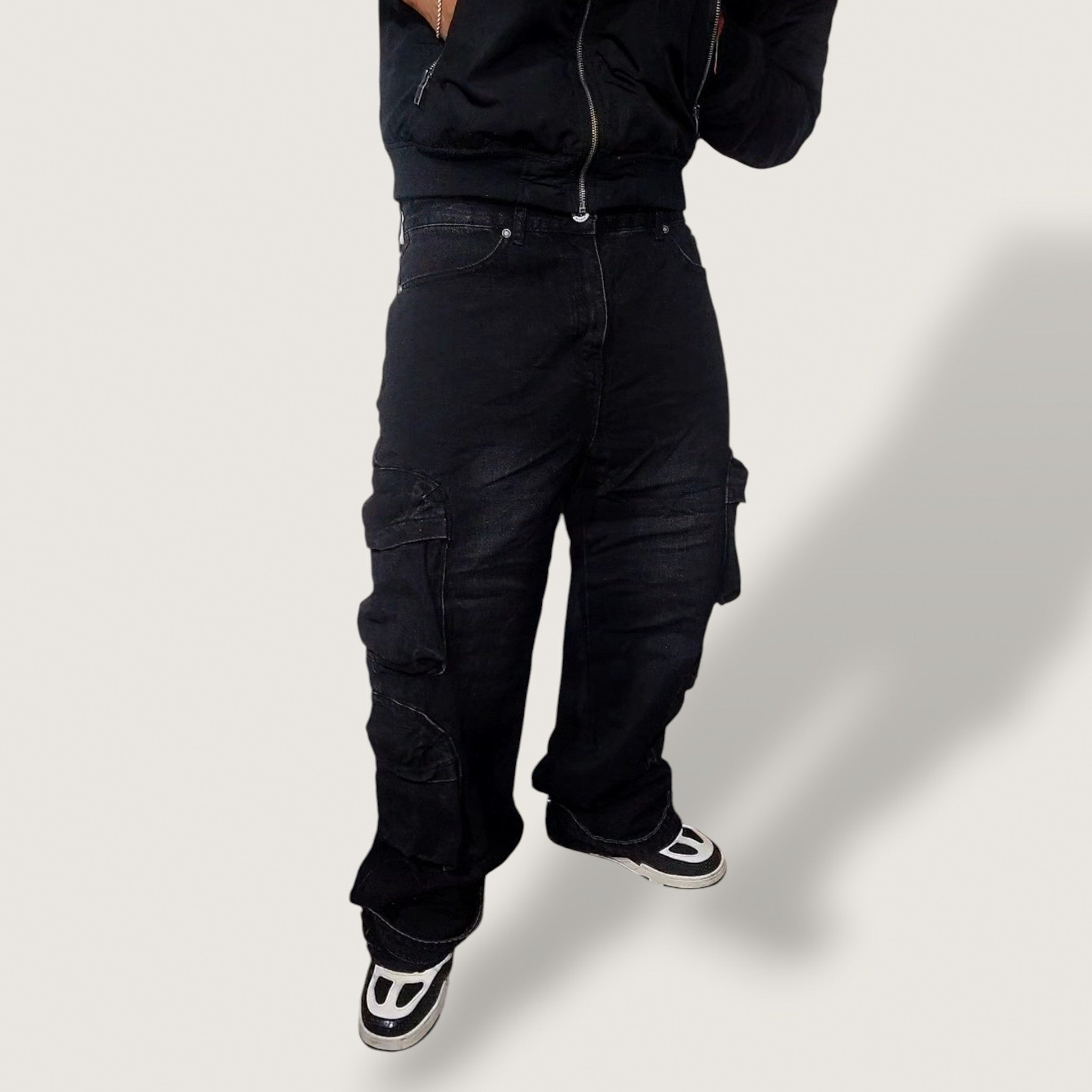 Jeans Baggy Blackout Premium