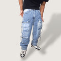 Jeans Doble cargo Iron-Blue Ops
