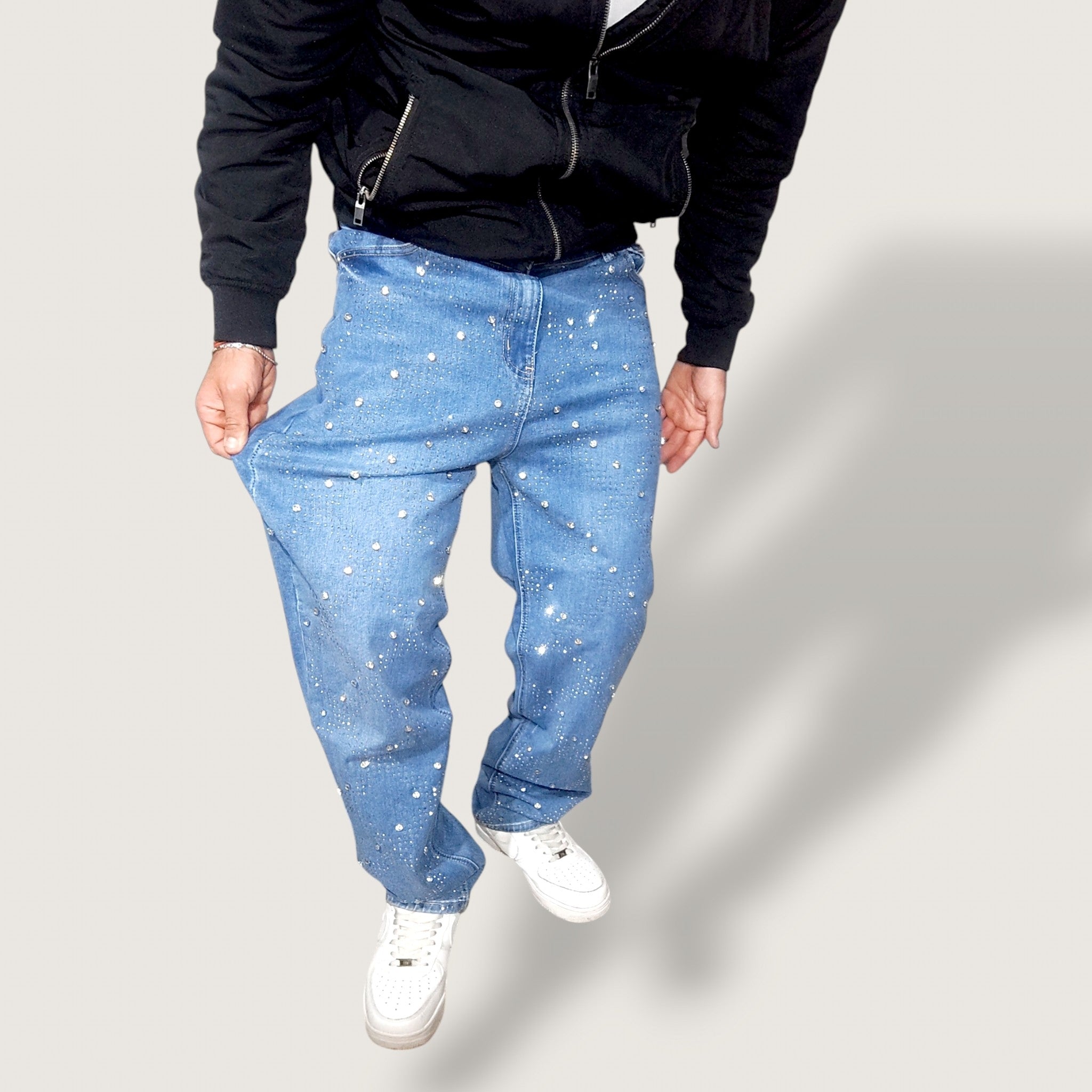 Nebula Blue Jeans
