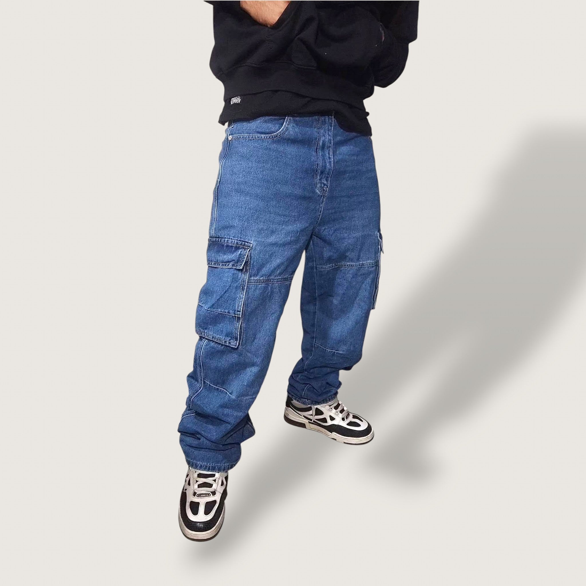 Jeans Cargo Blue King