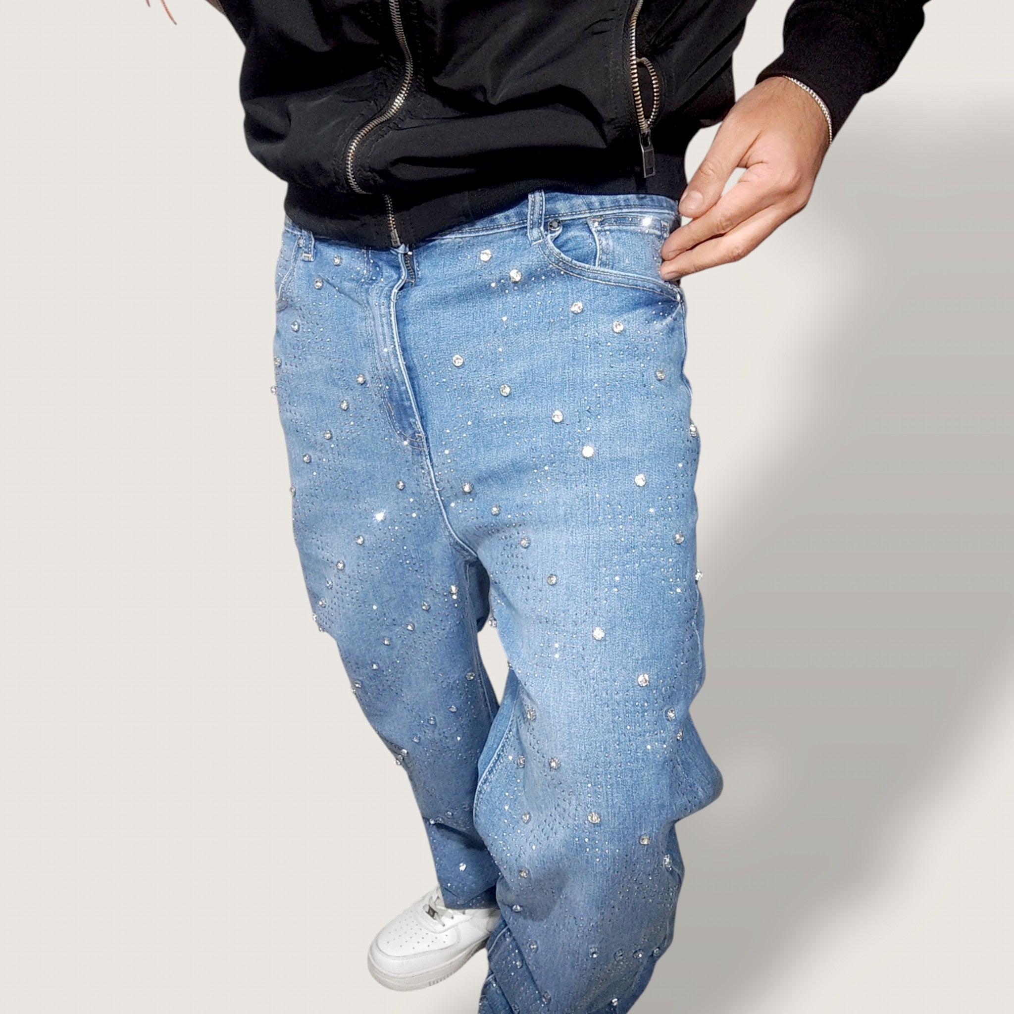Nebula Blue Jeans