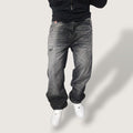 Jeans Baggy Shadow Distressed